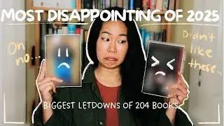 biggest disappointments of 2025 :(  books i wanted to love and didn't