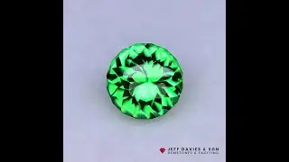 1.59ct LAB Vanadium YAG  Buff Top (Yttrium Aluminum Garnet)   pulled Czochralski