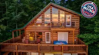 INCREDIBLE VIEWS HOT TUB CLOSE to EVERYTHING | Gatlinburg (TN), United States | Hotel Review 🏩