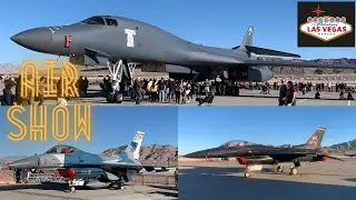LAS VEGAS AIRSHOW 2022 (THUNDERBIRDS @ NELLIS AIR FORCE BASE)