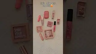 😍İKİ T&Uuml;R KIZ VARDIR😍 #makyaj #makeup #pembe #siyah #blush #allık #ruj #gloss #akımvideoları #keşfet