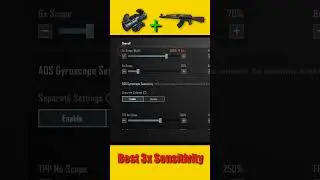🔥 Best AKM + 3x Sensitivity | Zero recoil 3x Spray Sensitivity | No recoil Sensitivity for 3x