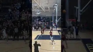 Carmel Christian buzzer beater tied 4 quarter vs cannon school