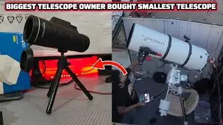 Amazon Basics 40X60 Magnification Zoom HD Monocular Unboxing And Testing By Astrophotographer 
