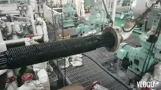 M/E Fuel oil heater cleaning and inspection.