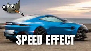 How to Make Speed Effect in Gimp