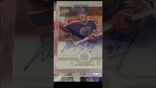 Wayne Gretzky Clear Cut Auto! #gretzky #upperdeckhockey #boxbreak #sportscardbreak
