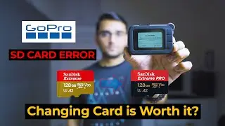 SanDisk Extreme Pro Card for Go Pro 10! | Go Pro Card Error Issue | Best Memory Card For Go Pro 10 📸