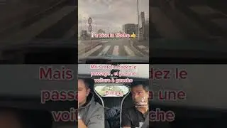 Il est &eacute;limin&eacute; au permis en 3 secondes