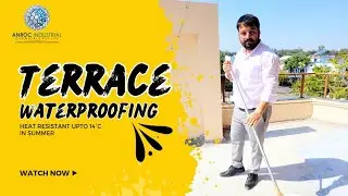 Best roof Waterproofing solution by Anroc Chemicals. PAN INDIA Service available #waterproofing