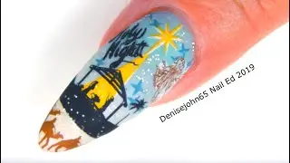 Nativity For Christmas | Stamping with  Clear Jelly Stamper Plate |Stamping Design