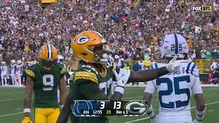 Doubs goes WAY upstairs to snag 39-yard launch from Malik Willis