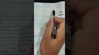 NORMAL DISTRIBUTION CURVE BIOSTAT COMMUNITY MEDICINE BEST LEC KPARK EXCEL 4 YR MBBS