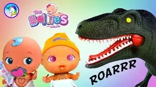 A los BELLIES BABIES les ataca un DINOSAURIO