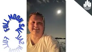 Full Moon Sail | Gusty Wind Sailing