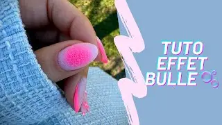 Tuto Nail Art | Effet Bulle Facile & Rapide 🫧