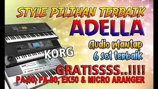 STYLE ADELLA GRATIS UNTUK KORG PA50 EK50 DAN MICRO ARANGER