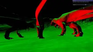 Vulkan - Pack of T-Rex (Deferred shading work in progress)