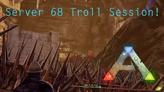 Ark - Official Server 68 Attack! Trolling Supremacy's Role Play Server! - Ark Survival Evolved Raid