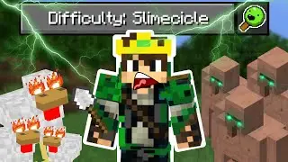 Minecraft, But It's the HARDEST Difficulty... (cursed)