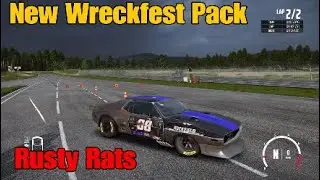 Wreckfest New Update! Rusty Rats car pack customization/testing
