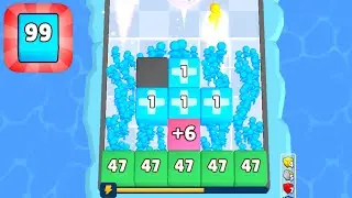 Cube Crusher 3D - All Levels Gameplay Android, iOS