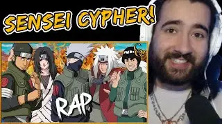 Shwabadi Reacts to KONOHA SENSEI CYPHER! ft. Shwabadi, VGRB, Nerdout! & More - Connor Quest!