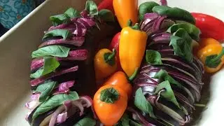 Hasselback Aubergines Tutorial