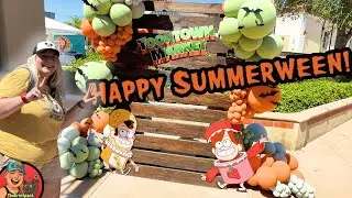 ToonTown Market SummerWeen Fun | Spooky Disney Vibes in Summer!!
