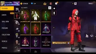 Season 5 OG Free Fire Account for sale 😱 | Rarest Bundles + MAX EVO Guns! Price in description