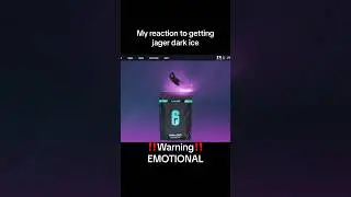 Black ice Reaction #r6 #rainbowsixsiege #siege #trending #shorts #youtubeshorts #viral #emotional