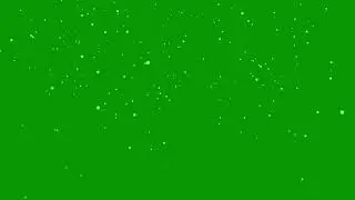 Full HD Green Screen Snow Down particals Effects Free