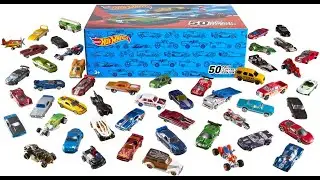 🏎️ 🤩 Amazon Hot Wheels Set of 50 car pack 2024 (Unboxing)