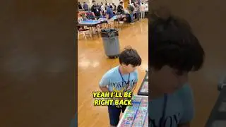 VENDOR KID DISAPPEARED?! #pokemon #cardshow #tradingcards #vendorpov #pokemoncards #funny #viral