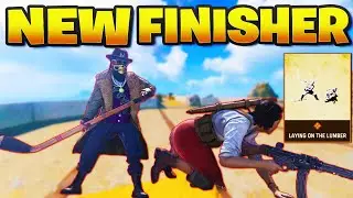 NEW FINISHER MOVE | LAYING ON THE LUMBER FINISHING MOVE (ICE BREAKER BUNDLE WARZONE and VANGUARD)