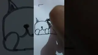 Eesy Drawing 🐱🐱for beautiful art #artdrawing