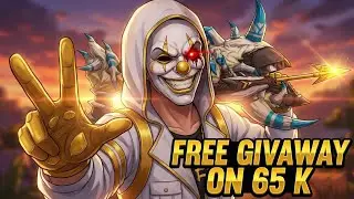 🛑DAY 7 🔥 | 100 K JOURNEY | FREE GIVEAWAY  ON 65K 🎁#Day7Live#GamingLive#FreeGiveaway#GuildWar