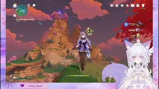 Genshin alt account 🌸 Wandering Teyvat again~ chill quests & exploration🌙💫