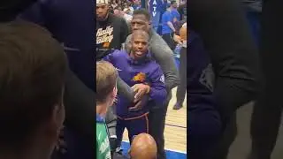 Fan Removed After Getting Physical with Chris Paul&rsquo;s Wife & Mom #shorts #youtubeshorts #viralshorts