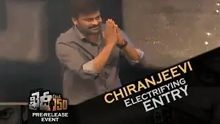 Mega Star Chiranjeevi Electrifying Entry @ Khaidi No 150 Pre-Release Function