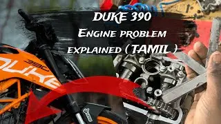Duke 390 engine problem | explained tamil duke engine noise problem ⚙️⚙️#duke390 #duke #ktm #bike