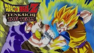 SSJ2 Goku Vs Majin Vegeta Dragon Ball Z: Tenkaichi Tag Team (MULTIPLAYER)
