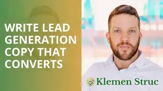 Lead Generation 101 How To Writer A High Converting Copy For Lead Capture Pages & Facebook Ads