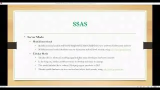 #ssas Complete Demo | #tabular #cube  project demo | used in #powerbi