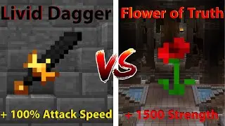 Livid Dagger VS Flower Of Truth! The ULTIMATE Test! (Hypixel Skyblock)