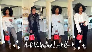 5 ANTI Valentine's Day Looks 😍❤️🚫  || LivinFearless