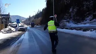 Пътна полиция проверява наред камиони и автобуси в Смолян