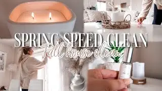 FULL HOUSE SPRING SPEED CLEAN | MORNING MOTIVATION 2022 | Sophie Faye
