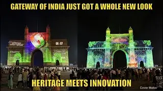 Gateway of India Light Show 2026 || Heritage Meets Innovation || India France Year Of Innovation
