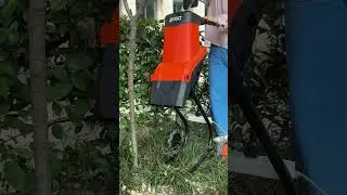 AIVOLT Garden Wood Electric Chipper part2 #aivolt  #electrictools #gardening #chipping #woodchips